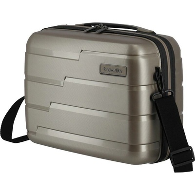 Travelite Air Base Kosmetický kufřík 34cm Champagne 14L – Zboží Dáma