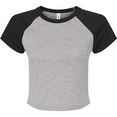 Bella Dámské krátké triko BL1201 Athletic Heather