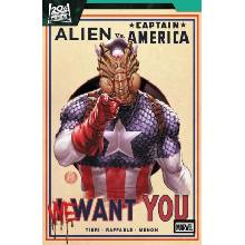 Alien vs. Captain America Stefano Raffaele