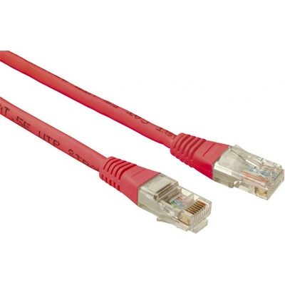 Solarix C5E-155RD-2MB CAT5E UTP PVC, 2m, červený