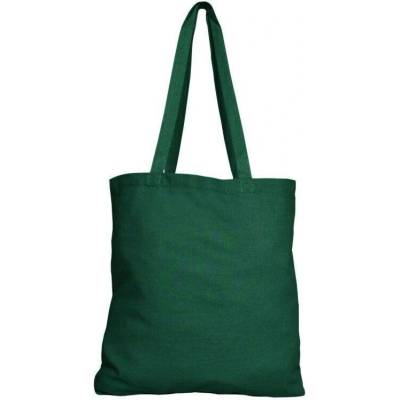 Bavlněná taška zelená 135 gr - 380x420 mm (38x42 cm)