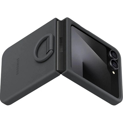 Google Калъф Samsung - Silicone Cover, Galaxy Z Flip 6, черен (8806097503705)