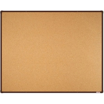 VMS VISION, s.r.o. Korková nástenka boardOK s hnedým rámom 1500 x 1200