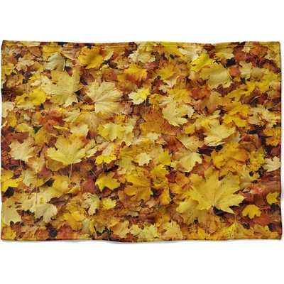 Impar fleece deka Listí Podšití beránkem NE 150x120