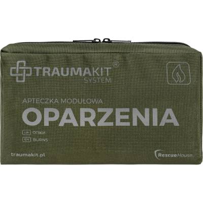 AedMax Modulární lékárnička Trauma Kit O zelená popáleniny