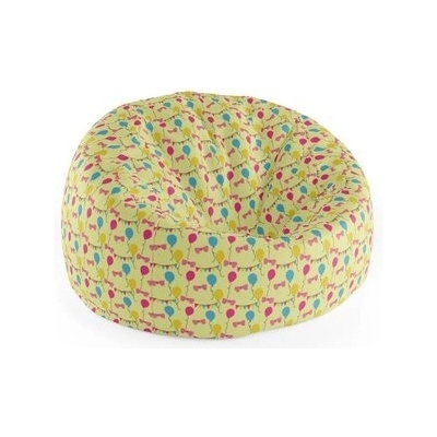 Sablio Sedací vak Cocoon nafukovací balonky 75 x 45 x 35 cm