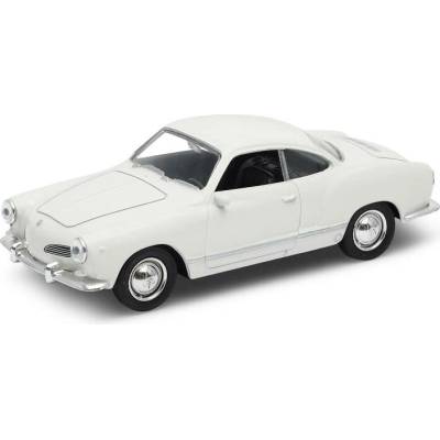 Welly VW Karmann Ghia Coupe model biely 1:34