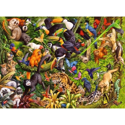 Ravensburger 133512 Dažďový Prales 200 dielov