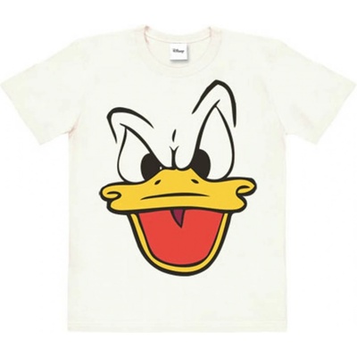 CurePink dětské tričko disney: Donald Duck bílá