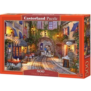 Castorland French Walkway 500 pcs Пъзел 500 броя Град (5904438053261) (5904438053261)
