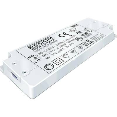 RECOM LED driver 12 W 0 - 1000 mA 12 V/DC nastavitelný 1 ks