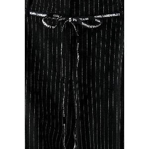 Karl Lagerfeld Jeans панталон дамски с вискоза (B3W10019)