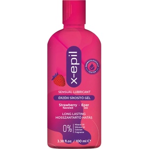 X-Epil - лубрикант гел с вкус на ягода - 100ml - desirel