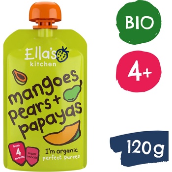 Ella's Kitchen BIO Mango hruška a papája 120 g