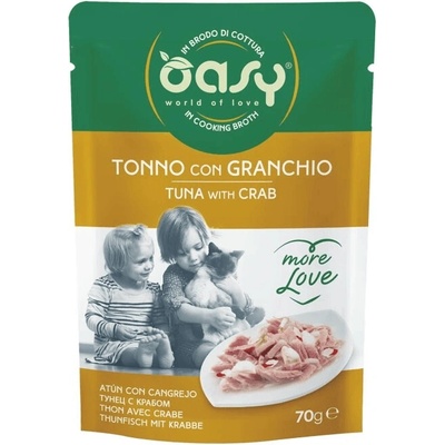 Oasy More Love tuniak a krab 70 g