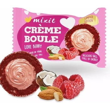 Mixit Crème boule Love Berry Lyofilizované ovoce a mandlový krém 30 g