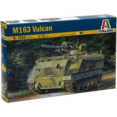 Italeri Model Kit military 7066 M163 VULCAN 1:72