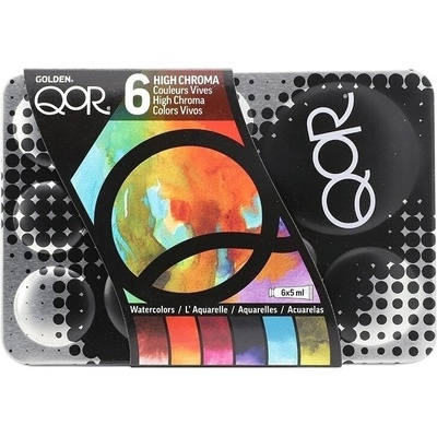 QOR Modern Комплект акварелни бои High Chroma Colors 6 x 5 ml (7000003-0)