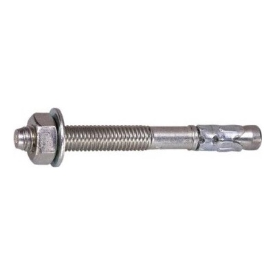 Kotva prievlaková 16x110mm/5 ZN Kotva prievlaková oceľová, zinok biely - pre betón, kameň, pieskovec, tehlu