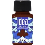 Maimeri Water-Based Cold Idea Боя за стъкло и порцелан Brown 472 60 ml 1 бр (M4714472)