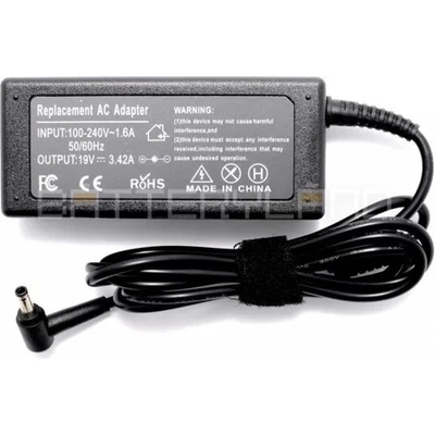 ASUS Заряднo за лаптоп Asus, 65W/19V/3.42A, букса - 4.5mm 3.0mm (CHAR0068)