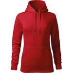 MALFINI Malfini cape free f14 / Дамски суичър с качулка тип кенгуру - червен xl (f140716)