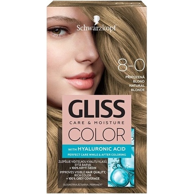 Schwarzkopf Gliss Color 8-0 Prirodzený Blond