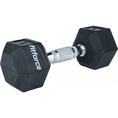 Fitforce FDBB Jednoručná šesťhranná činka 5 KG