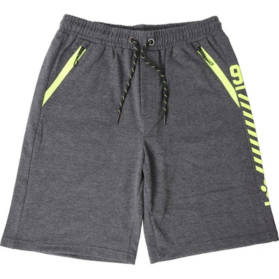 Wolf chlapecké tm. šedé kraťasy T2132B