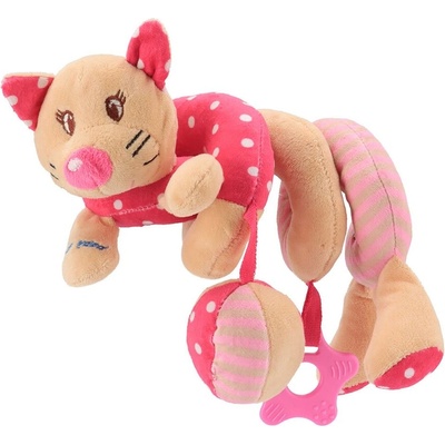 Baby Mix špirála Mačička ružová