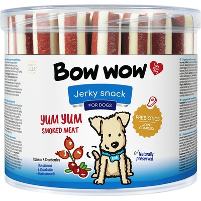 BOW WOW Yum Yum Údené mäso 12 cm 1 ks
