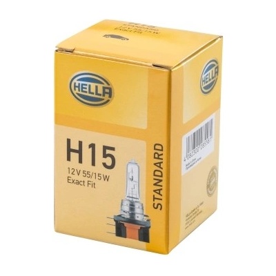 HELLA Žiarovka H15 HELLA 8GJ168119001 8GJ168119001