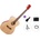 SX SO204 Premium SET Natural-Transparent Red Фолк китара
