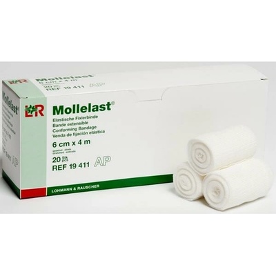 Mollelast ovínadlo elastické fixačné 10 cm x 4 m 20 ks