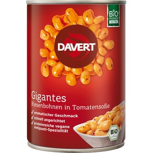 Davert Био гигантски боб в доматен сос - 400 г