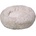 DUBEX PONCHIK - Medium - меко, плюшено, кръгло легло, 60 х 13 см - БЯЛО, Турция - 13619/VR01