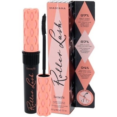 Benefit Roller Lash riasenka na predĺženie a natočenie rias Noir Hook 'n' Roll Brush Vitamin B5 Amino Acid Serine 8,5 g