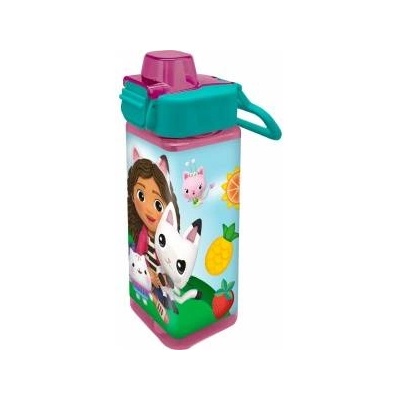 Kids Euroswan Gabbys Dollhouse square bottle 500ml