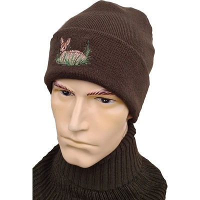 Pletex pletená čepice s výšivkou Kolouch