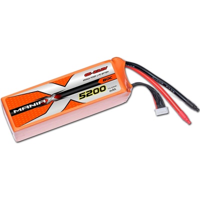 ManiaX Lipol 22.2V 5200mAh 80C