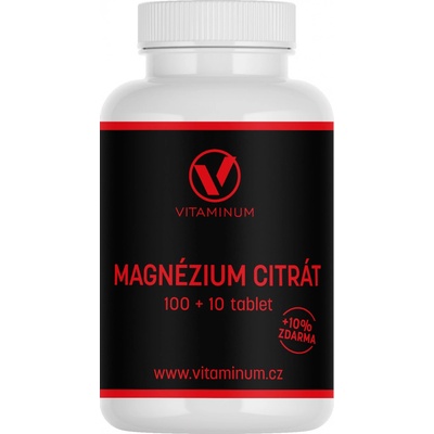 Vitaminum Magnésium Citrát 600 mg - 110 tablet