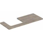 Geberit Плот за мивка Geberit One с ляв изрез, американски орех, хикори, 120 см (505.305.00.6)
