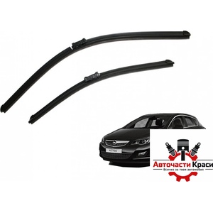 Paolo Предни чистачки съвместими с Opel Astra J 2бр/к-т (65164) - avtochastikrasi