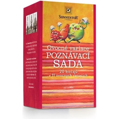Sonnentor Ovocná variace čajů poznávací sada BIO 47,6 g