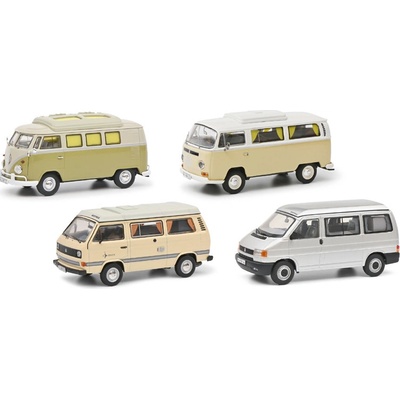 Schuco set VW Camping Bus 450359100 1:43