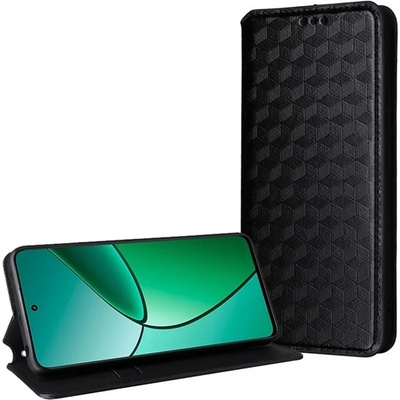 Gigapack Xiaomi Poco F7 Ultra GIGAPACK Tok стоящ, кожен ефект FLIP, премиум, ЧЕРЕН GP-172469 (GP-172469)