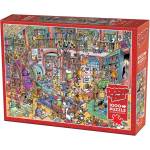 Cobble Hill Пъзел Cobble Hill от 1000 части - DoodleTown: Хаос в книжарницата (44511)