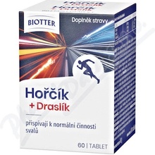 Biotter Hořčík + Draslík 60 tabliet