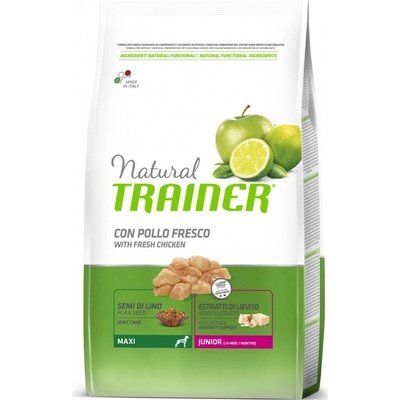 Natural Trainer Dog Maxi Junior čerstvé kuracie 12 kg