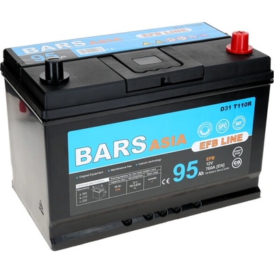 Bars EFB 12V 95Ah 760A BF95D31PL